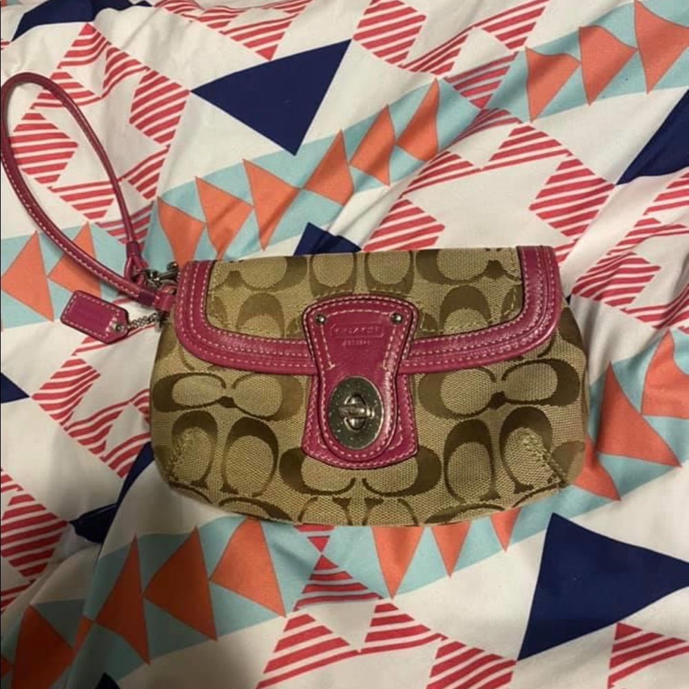 Coach wristlet
